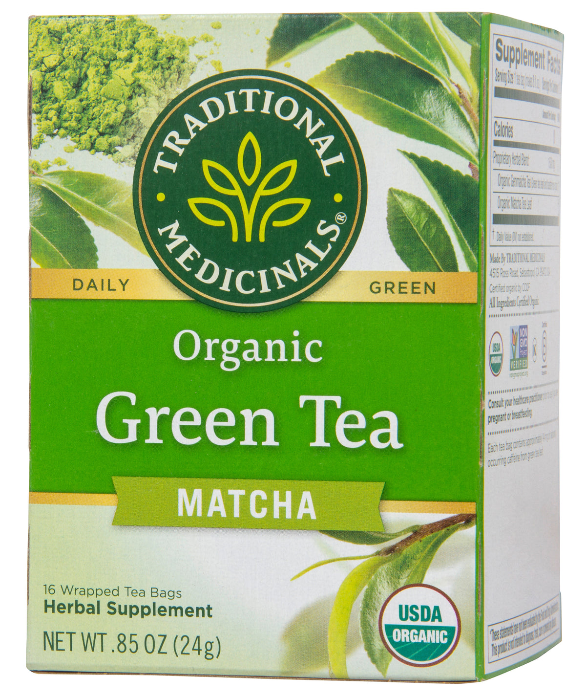 Green Tea Matcha with Toasted Rice, Organic