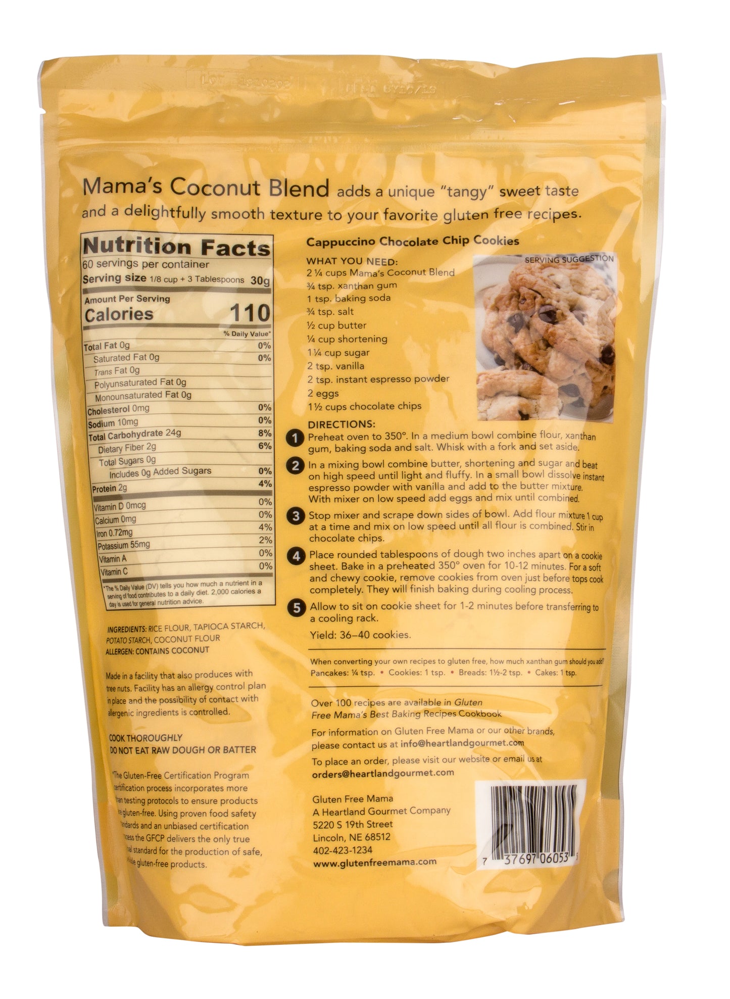 Mama's Coconut Blend (Gluten Free Flour)
