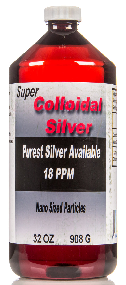 Super Colloidal Silver, 18 ppm, Nano