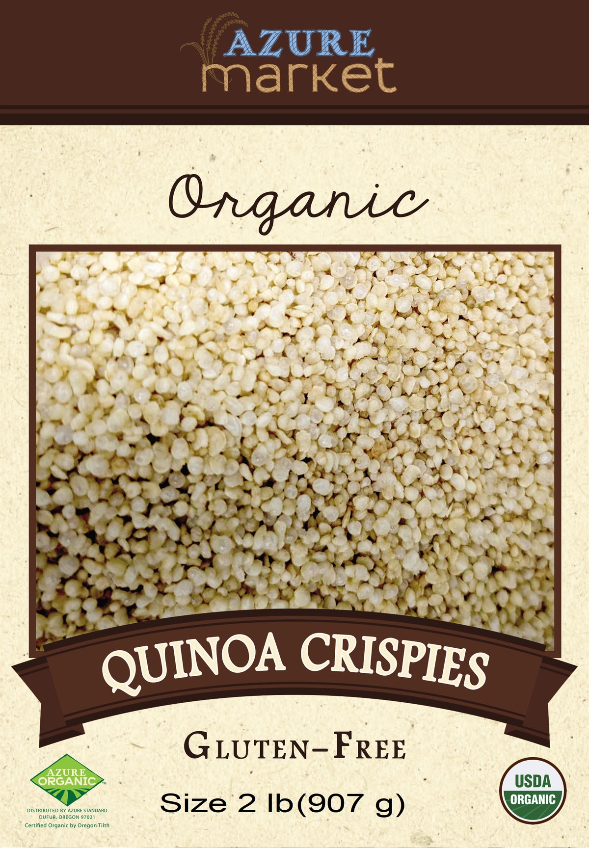 Quinoa Crispies, GF, Organic