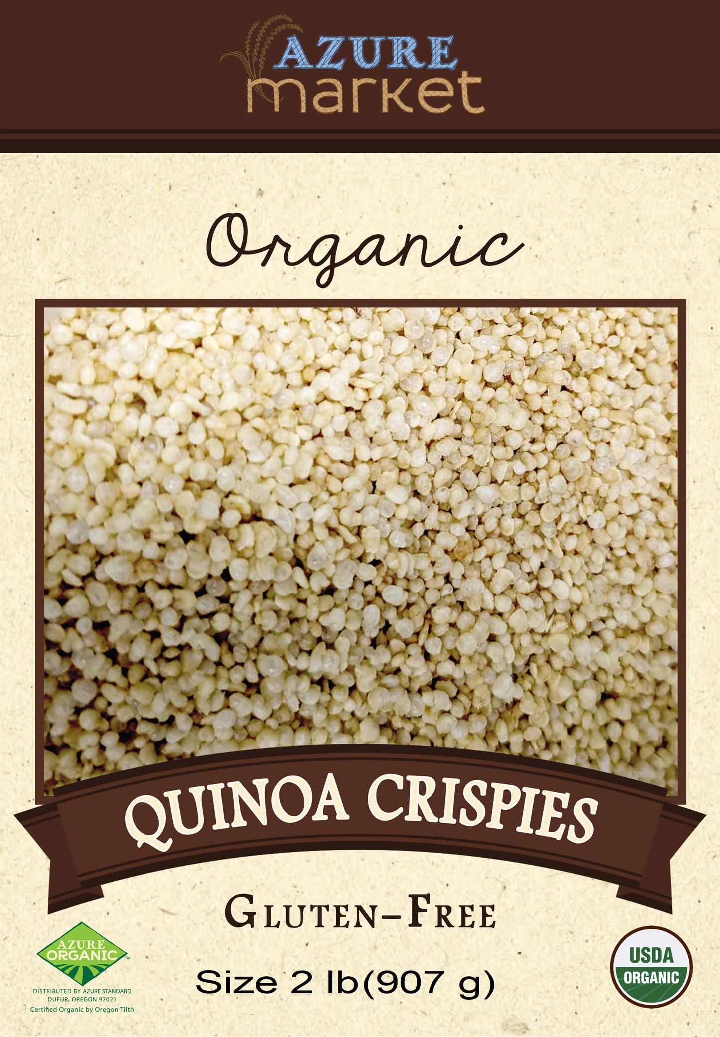 Quinoa Crispies, GF, Organic