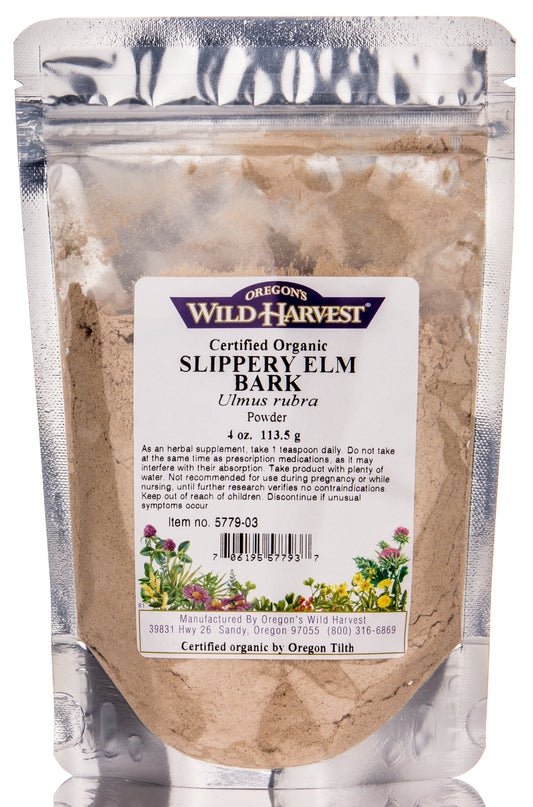 Slippery Elm Bark Powder, Organic