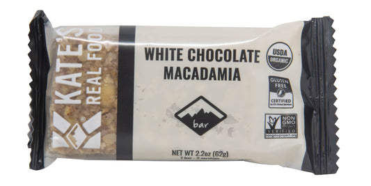Energy Bar, White Chocolate Macadamia, Organic
