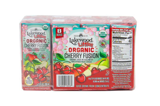 Littles Juice Box, Cherry Fusion, Organic