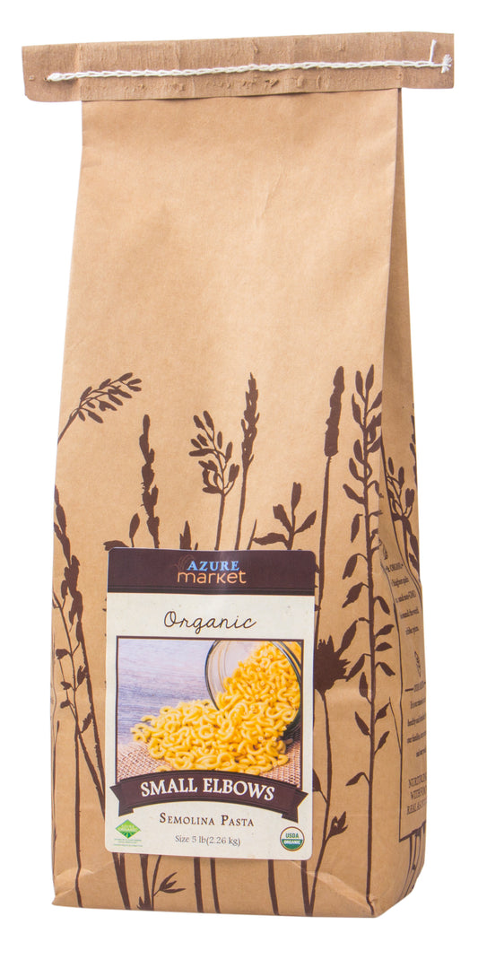 Small Elbow, Semolina Pasta, Organic