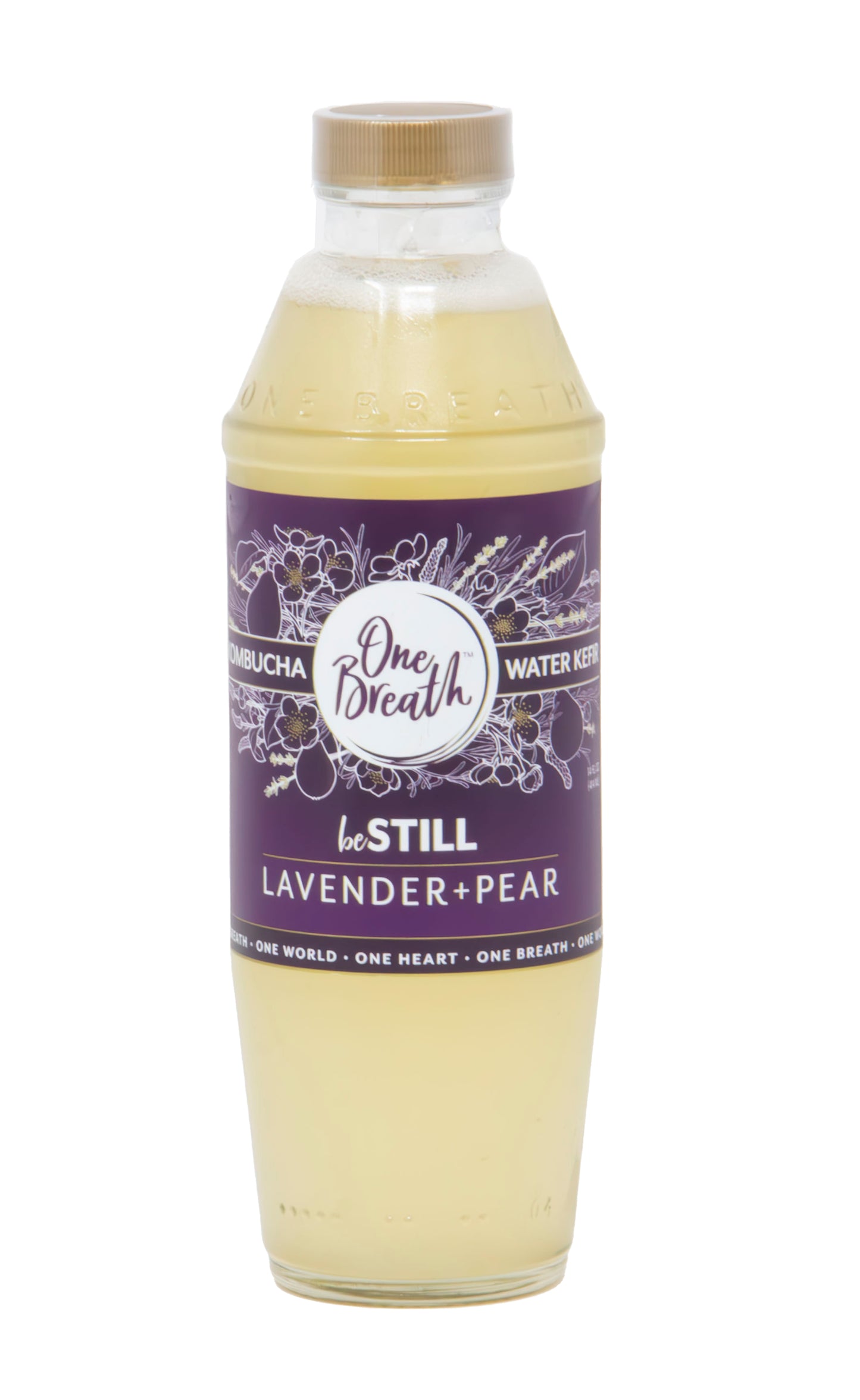 *Kombucha & Kefir Water, Pear & Lavender, beStill, Raw
