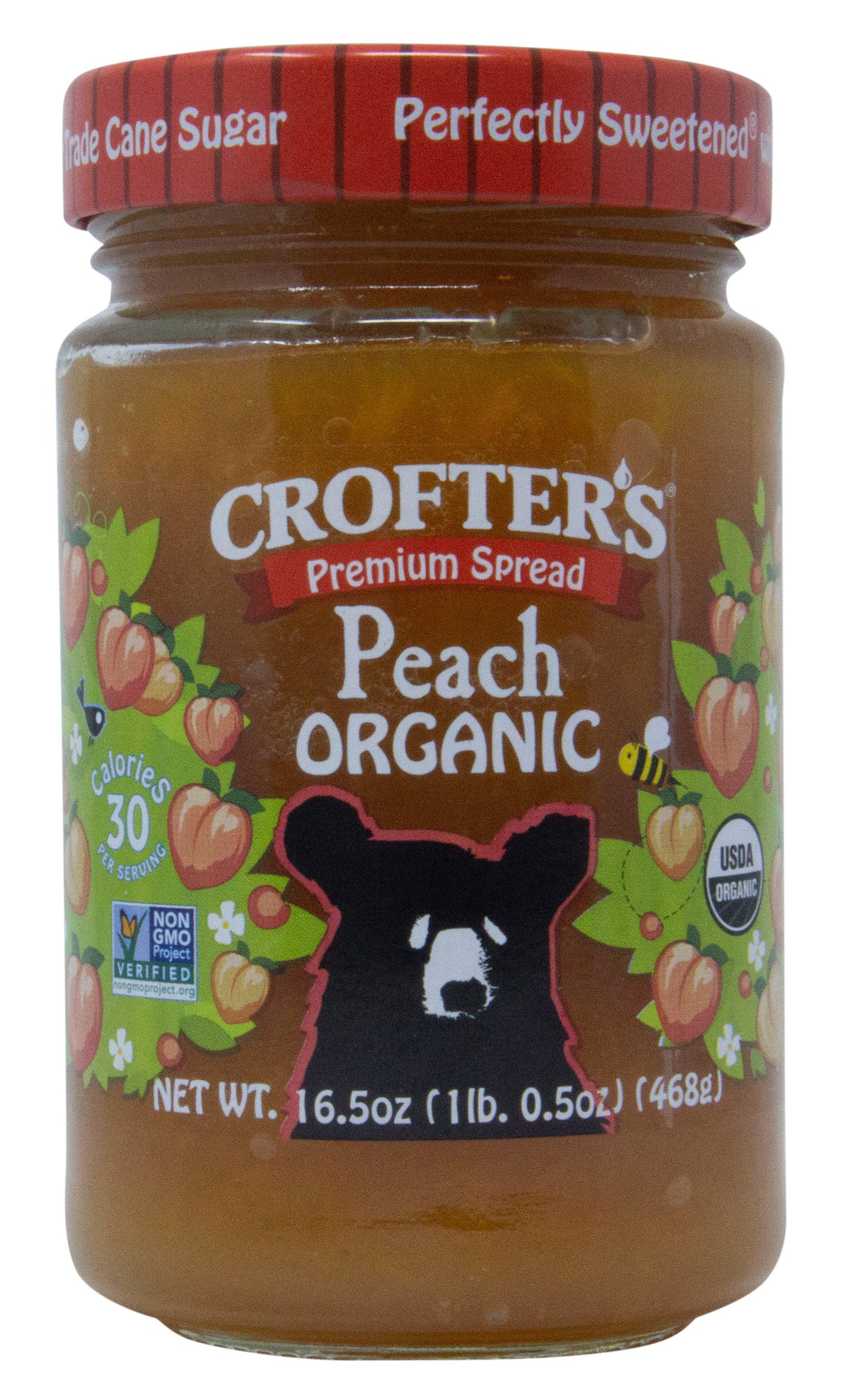 Peach Premium Spread, Organic