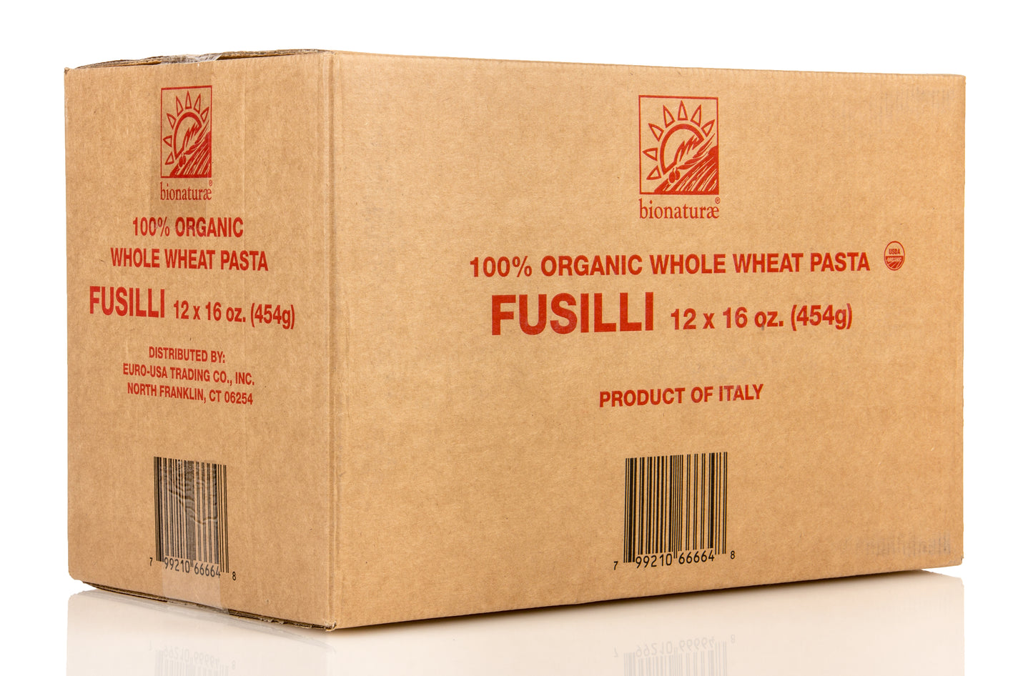 Pasta, Fusilli, 100% Whole Wheat, Organic