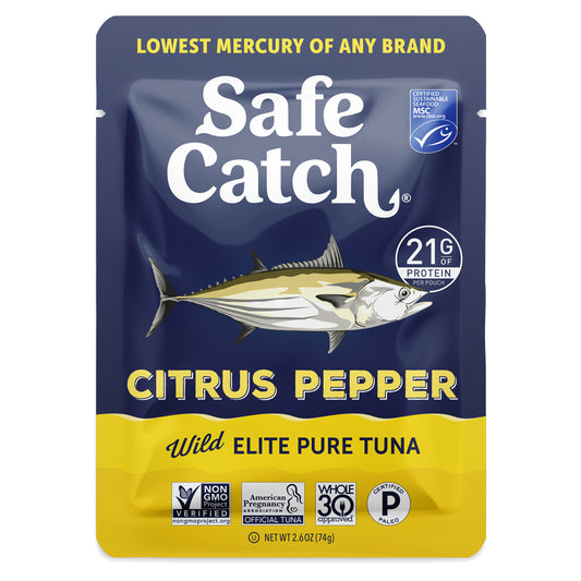 Tuna, Wild, Citrus Pepper, Elite, Pouch