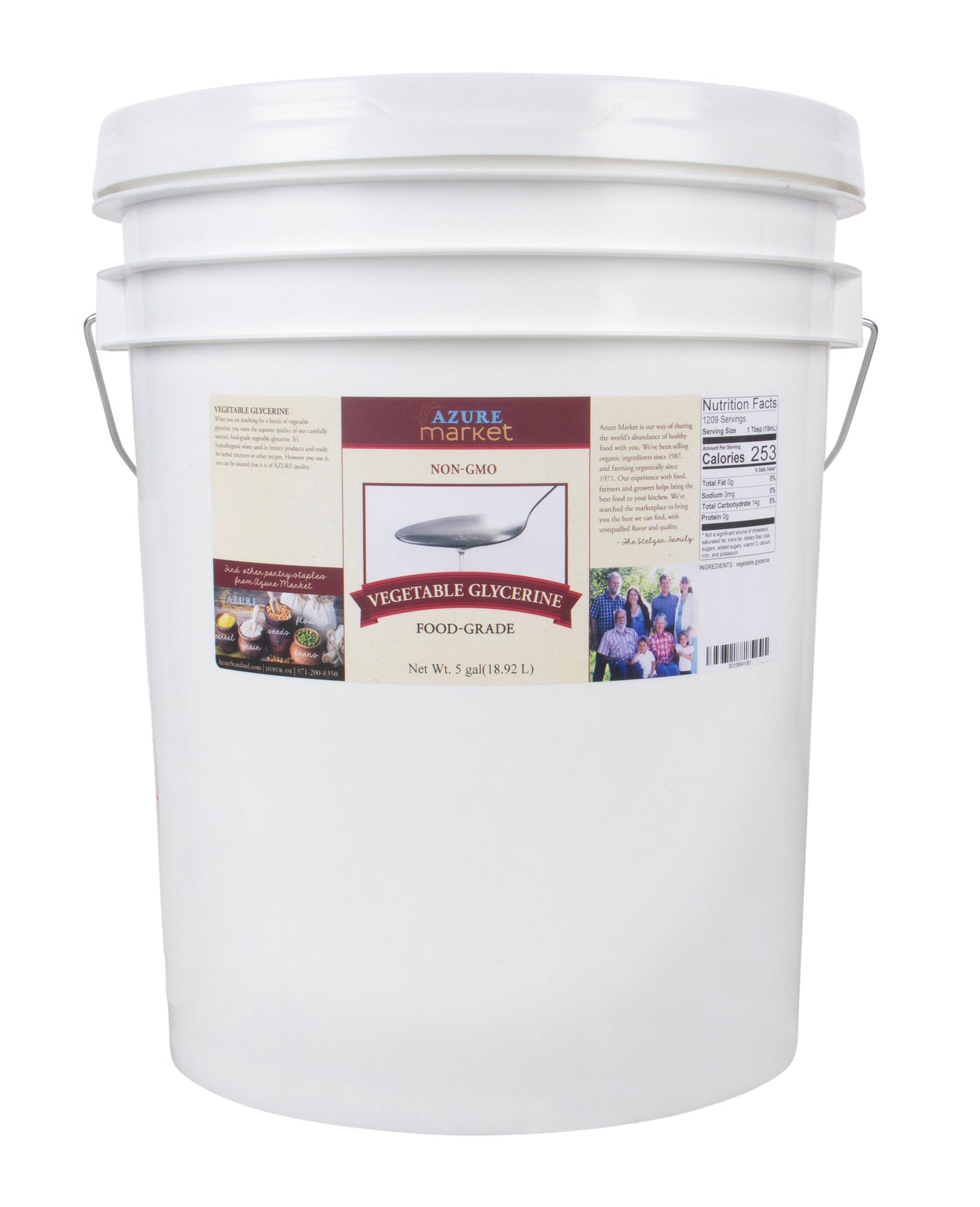 Vegetable Glycerin, Food Grade, Non-GMO