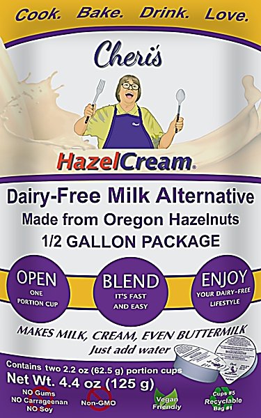 HazelCream, Dairy Free