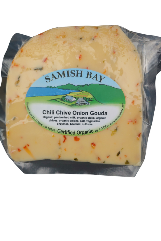 Gouda, Chili Chive Onion, Organic