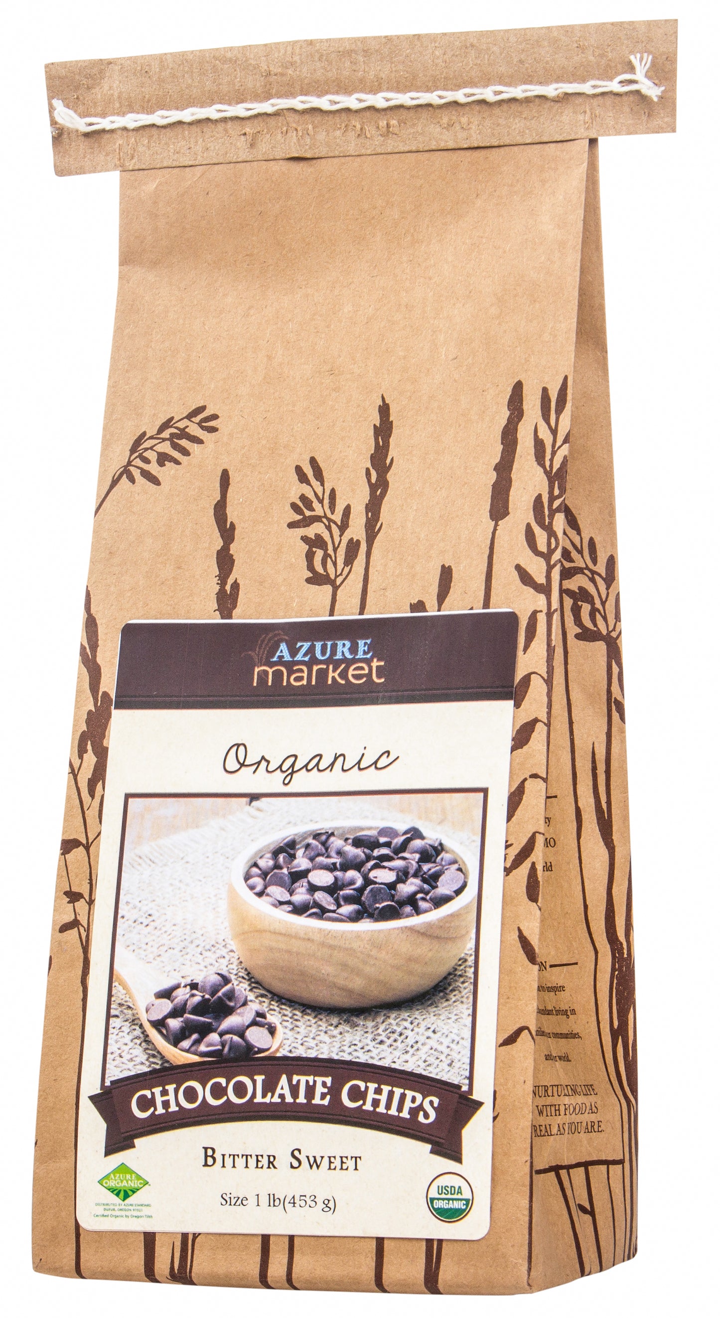Chocolate Chips, Bitter Sweet, Organic