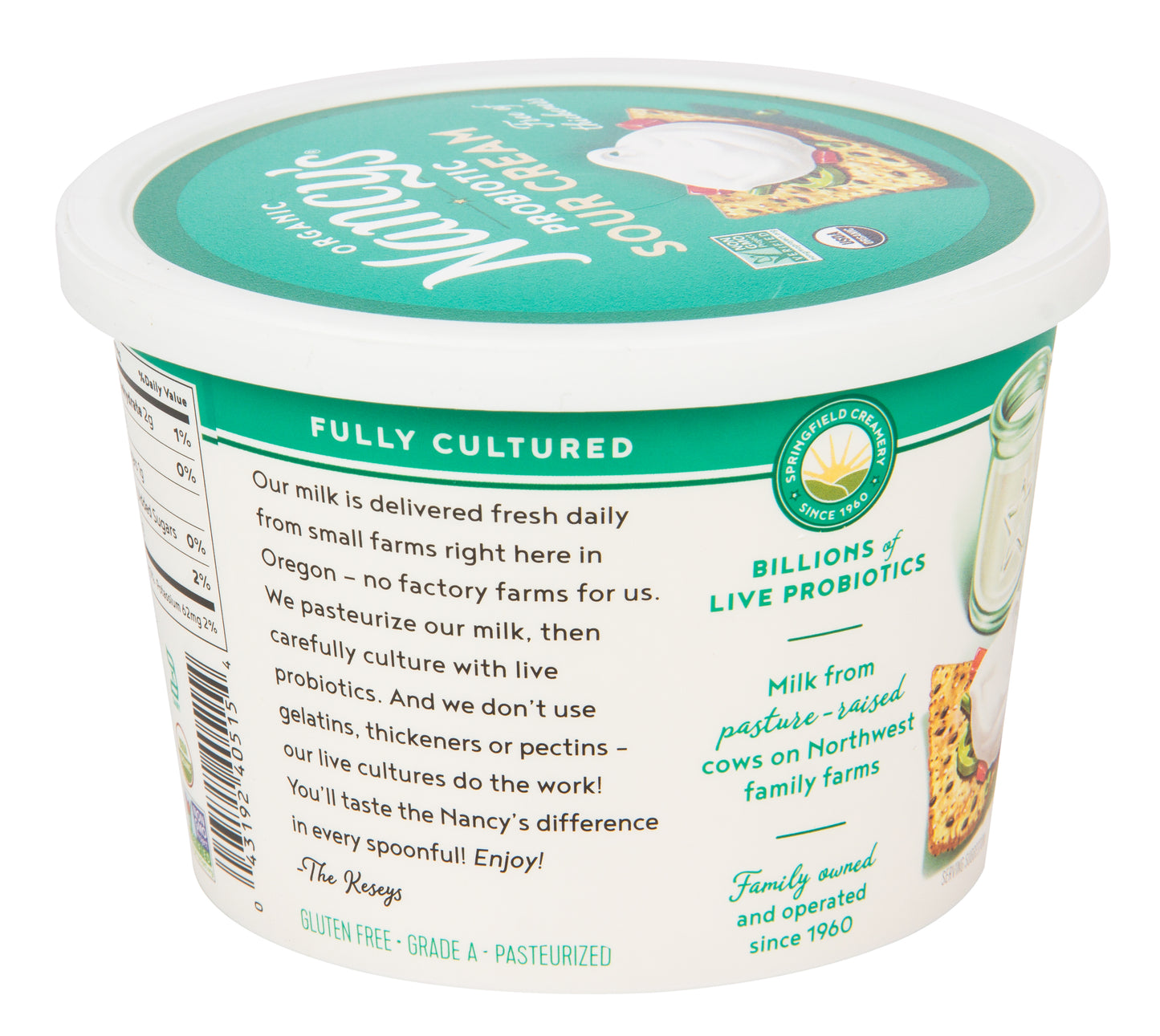 Sour Cream, Organic