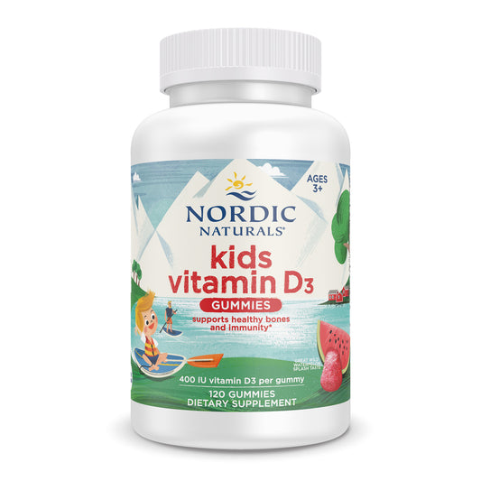 Vitamin D3 Gummies, Kids, Wild Watermelon Splash