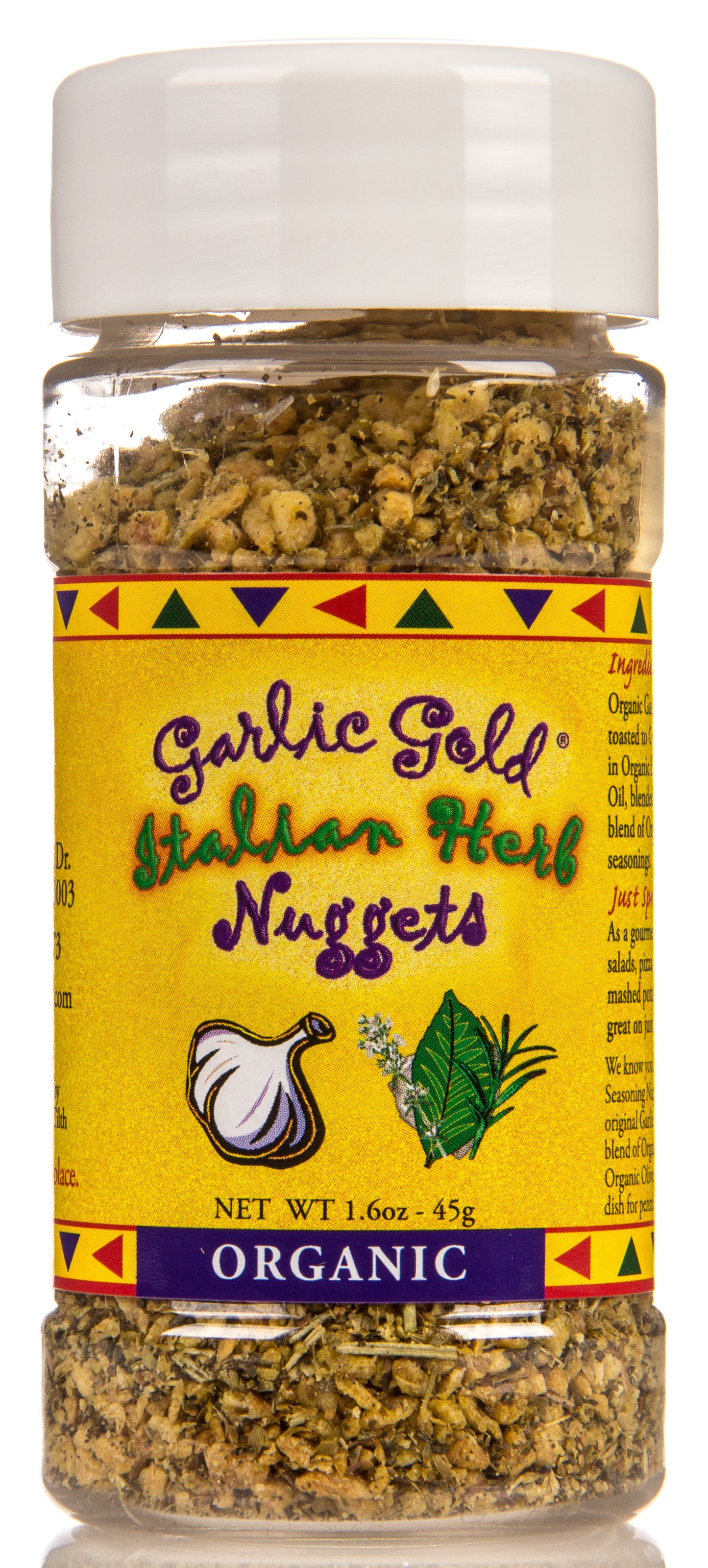 Garlic Italian Herb Nuggets, Organic