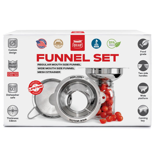 Funnel Set, Regular + Wide Mouth