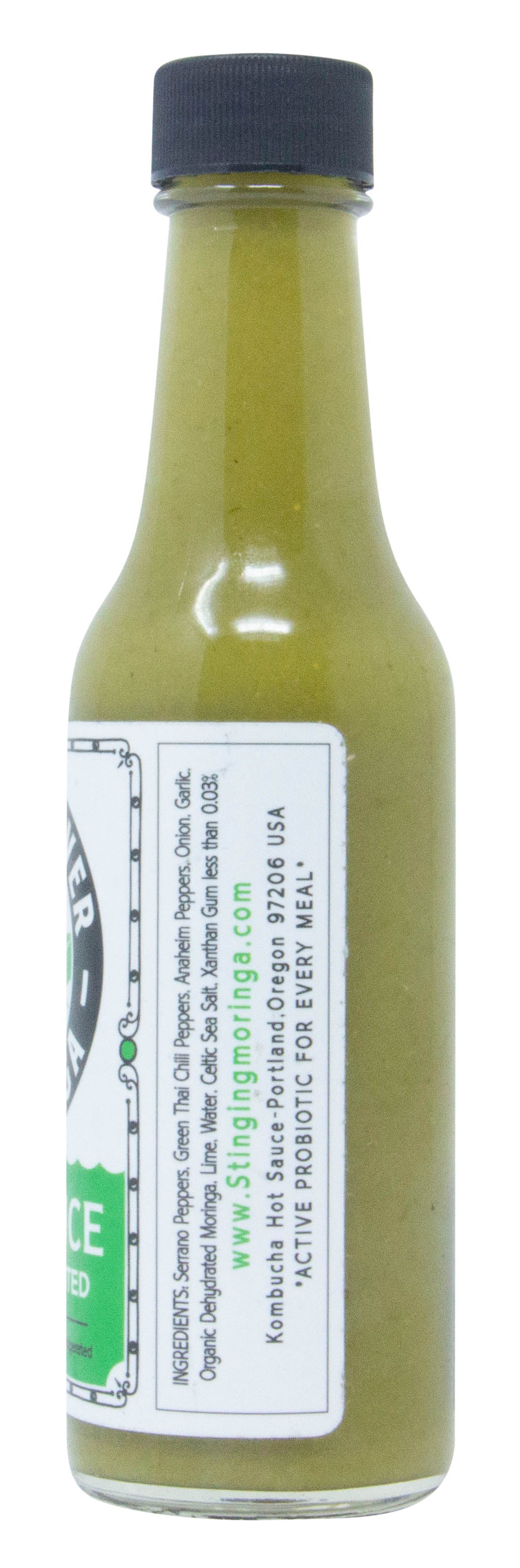 Hot Sauce, Green River Moringa, Raw Fermented
