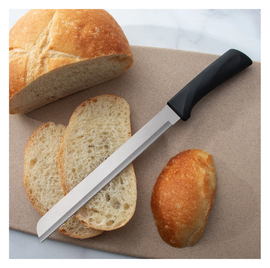 Anthem Bread Knife, 8 inch, Black Handle