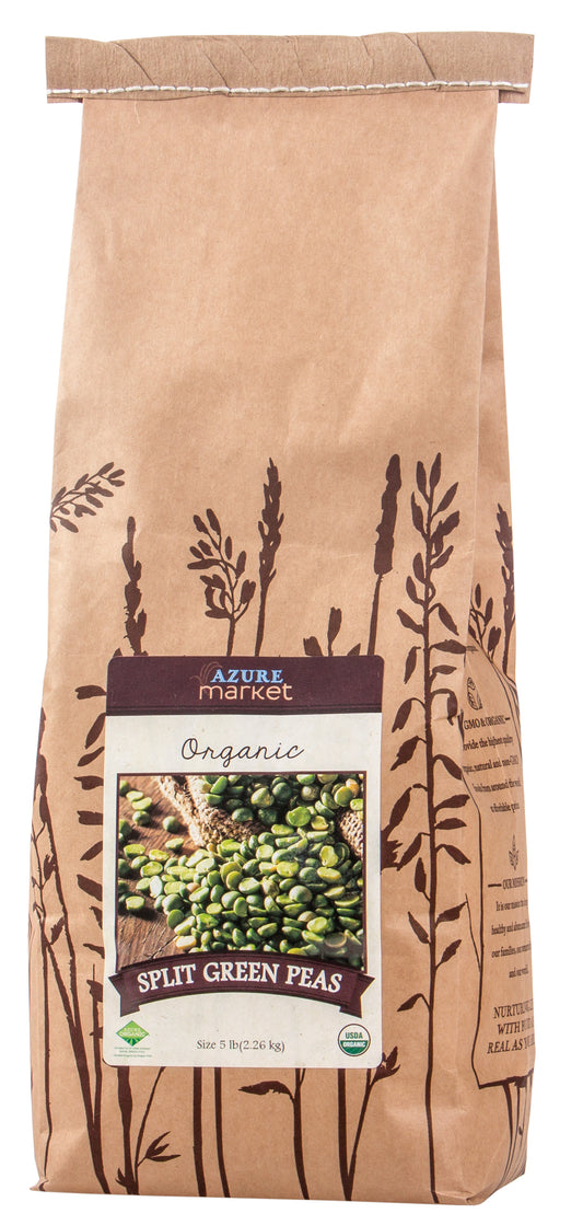 Peas, Green Split, Organic