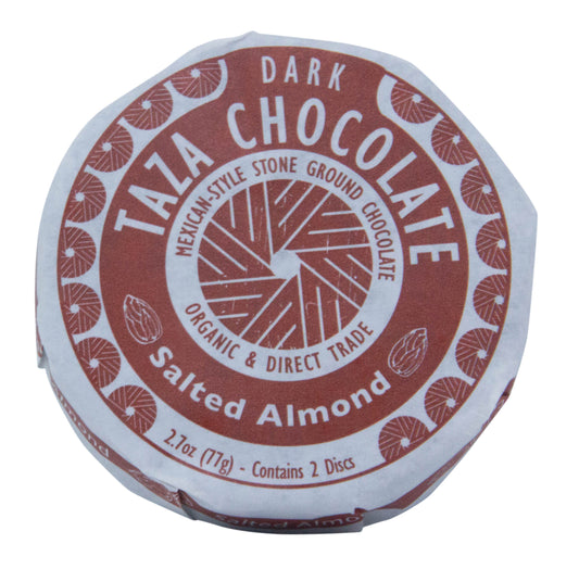 Chocolate Bar, Salted Almond Mexicano, Organic