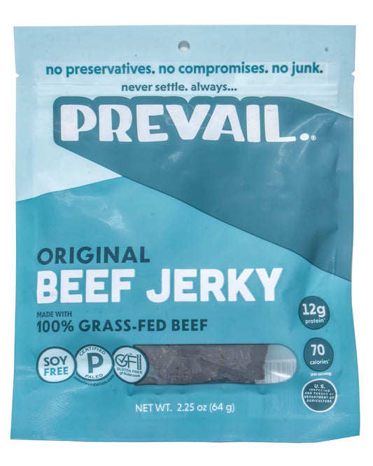 Beef Jerky, Original, 100% Grass-Fed