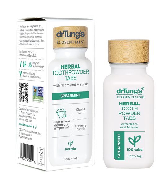 Herbal Toothpowder Tabs, Spearmint