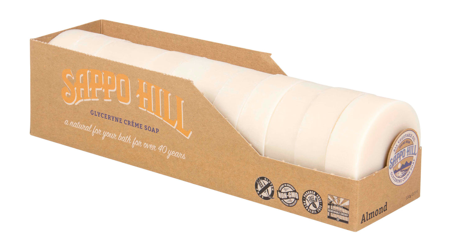 Bar Soap, Almond (White)