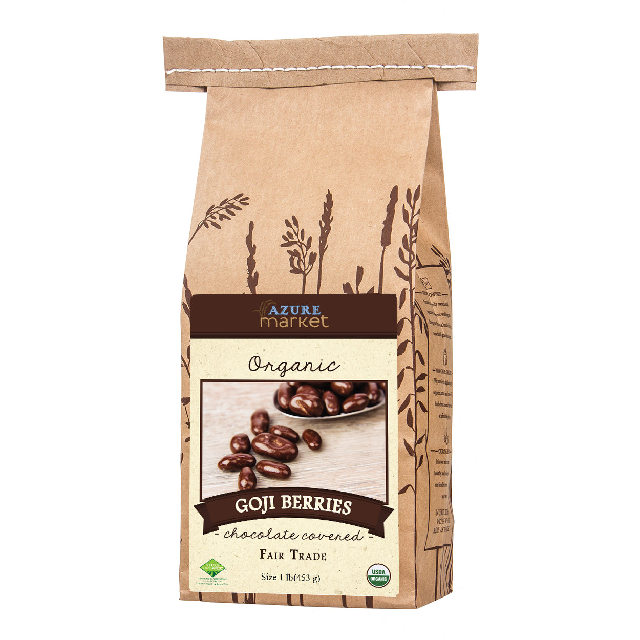 Goji Berries, Dark Chocolate Covered, Organic, Fair Trade