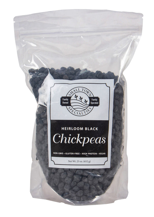 Chickpeas, Black, Heirloom, Non-GMO