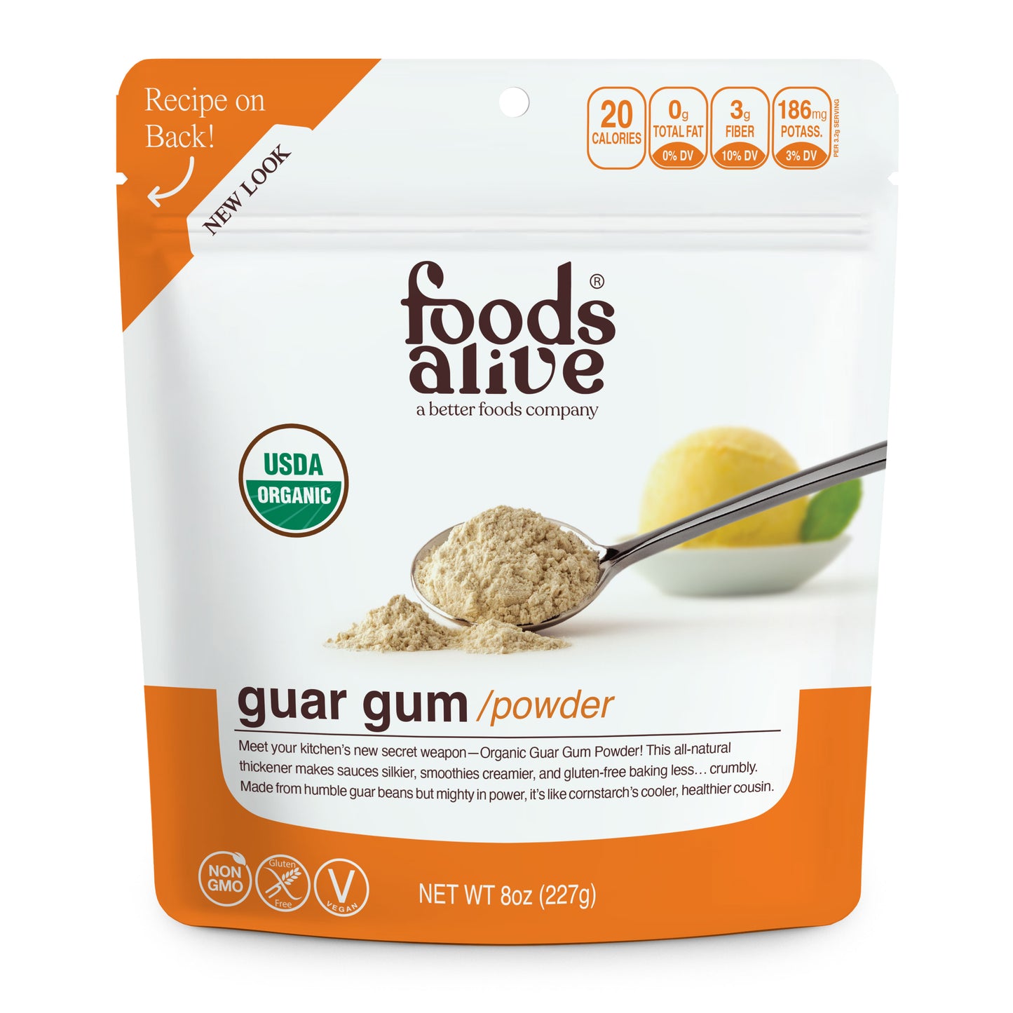 Guar Gum, Powder, Organic