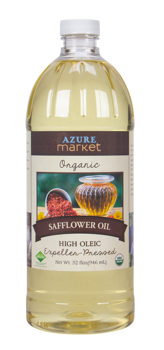 Safflower Oil, Expeller Pressed, High Oleic, Organic