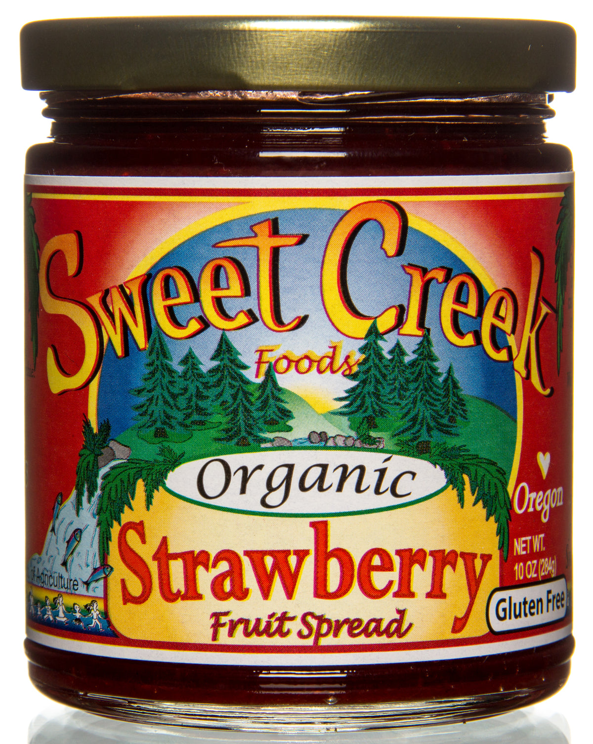 *Strawberry Fruit Spread, Organic