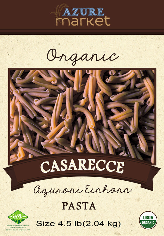 Casarecce Azuroni Einkorn Pasta, Organic