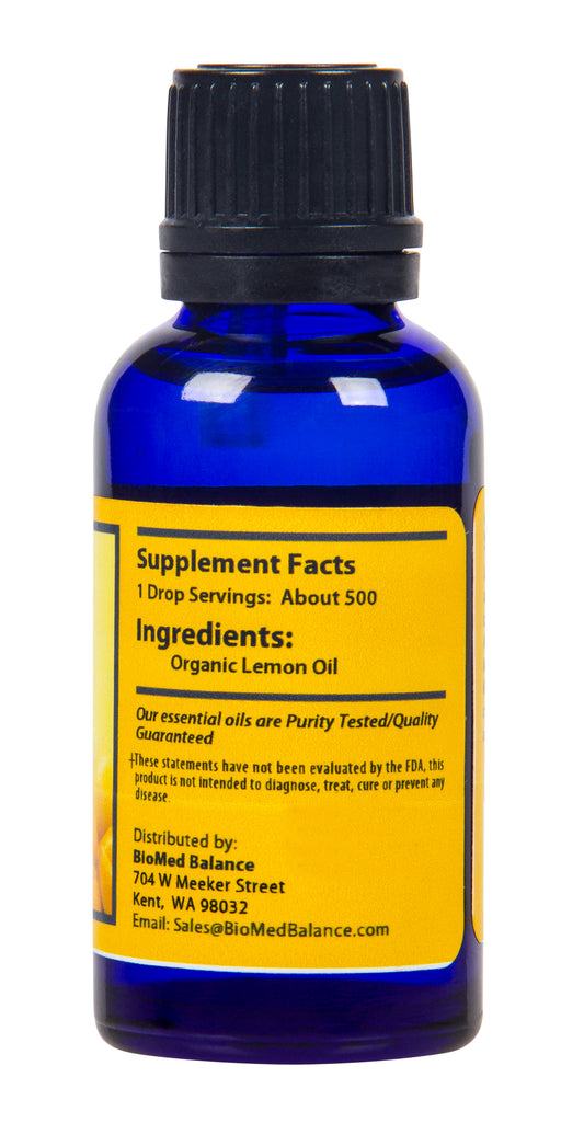 Lemon Essential Oil, Organic