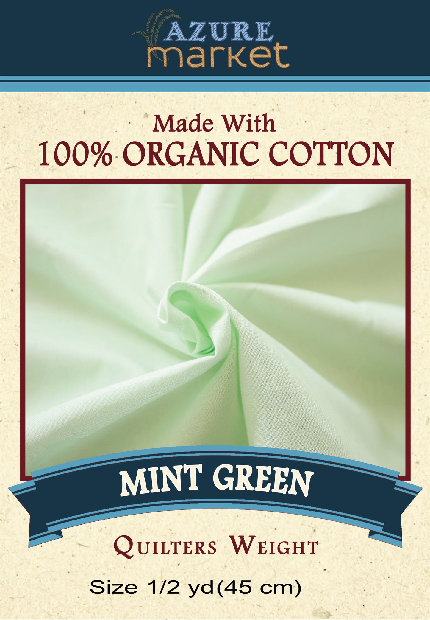 Mint Green, Quilters Weight