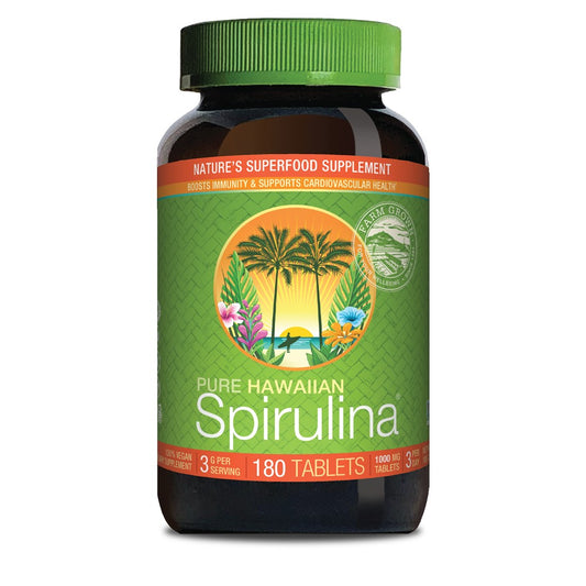 Spirulina, Pure Hawaiian, 1000mg
