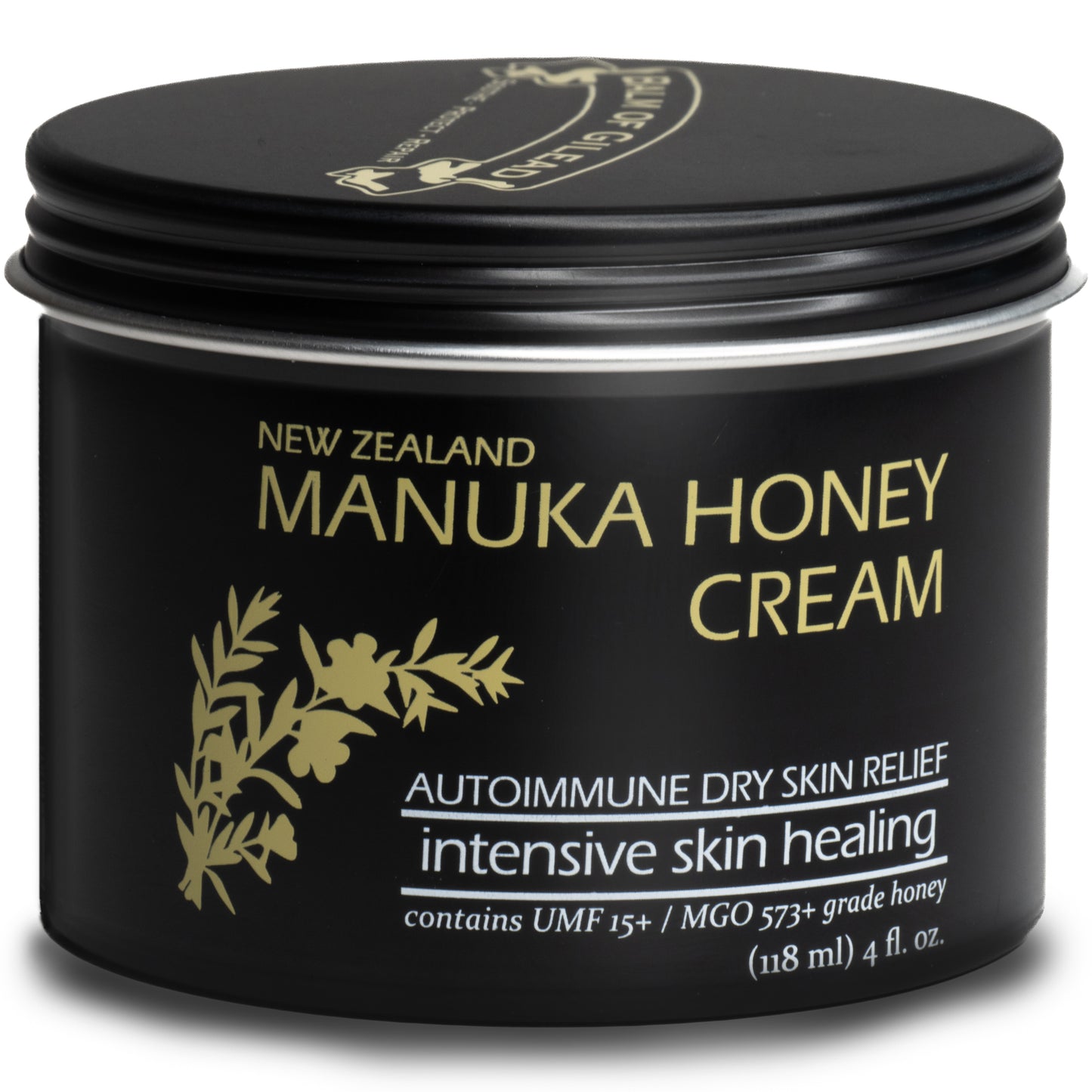 Cream, Manuka Honey, Intensive Skin Healing, Grass-Fed Tallow, Paleo