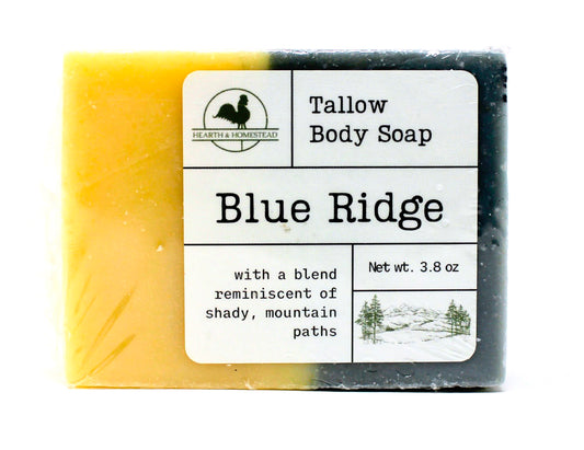 Body Soap, Blue Ridge Tallow and Goat Milk