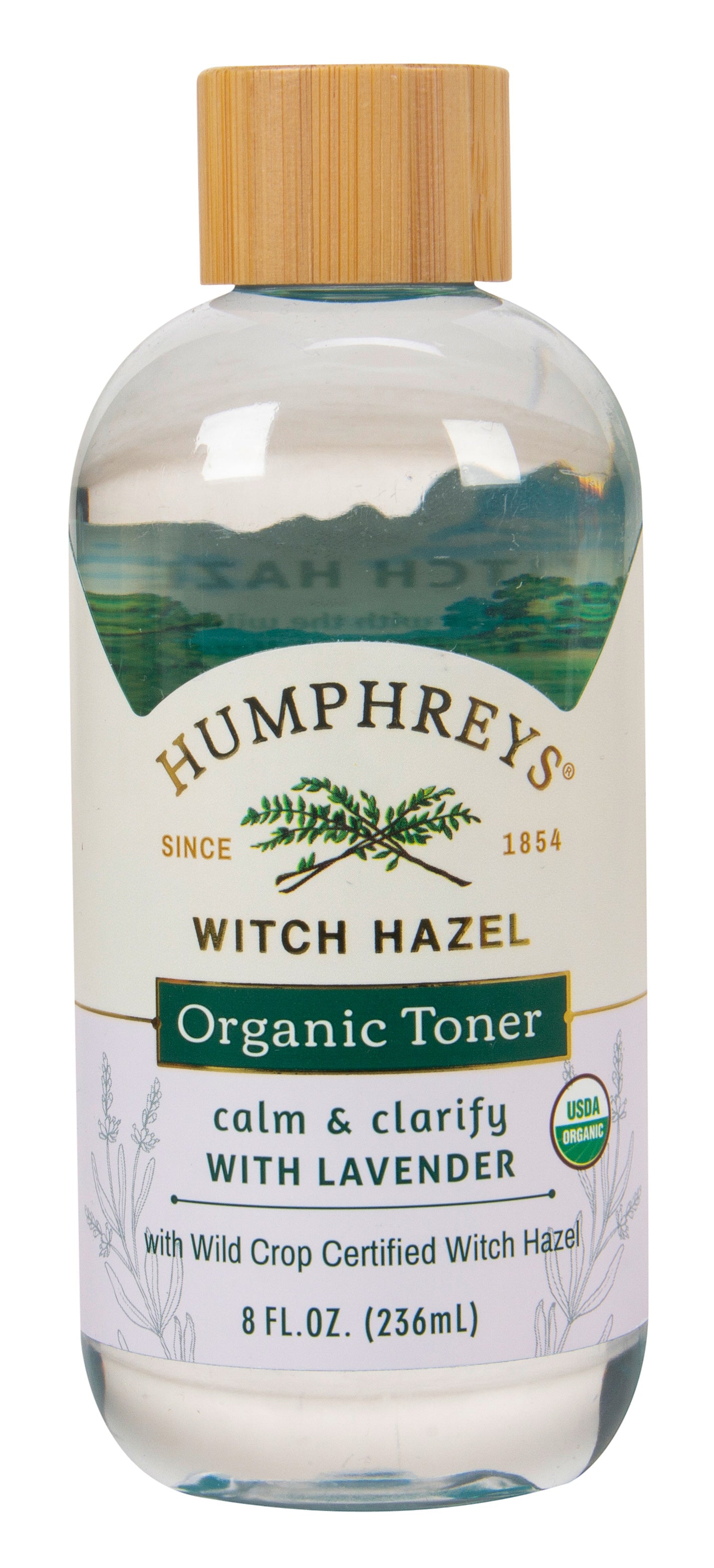 Facial Toner Witch Hazel Calm & Clarify with Lavender, Organic