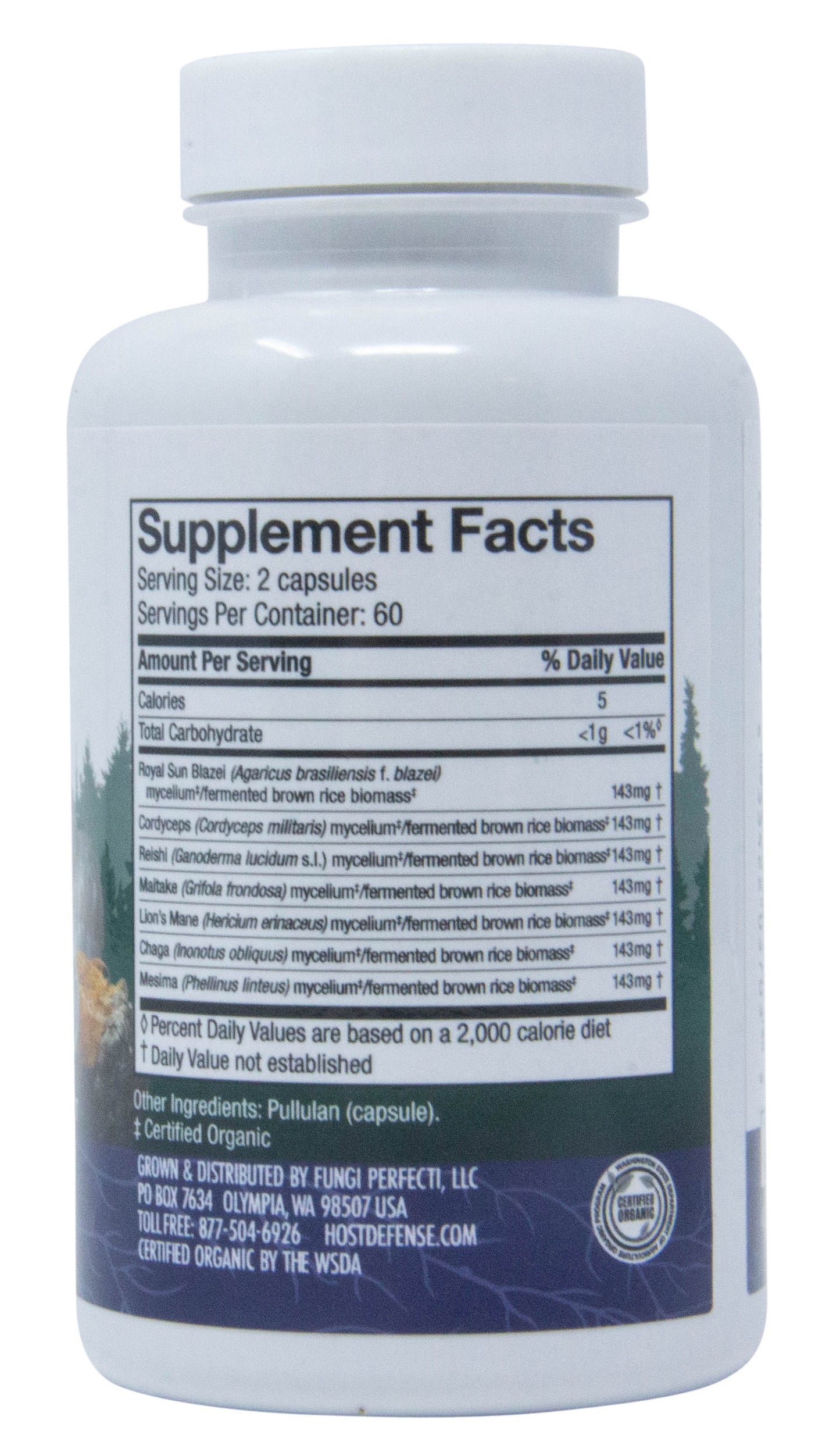 Stamets 7 Capsules, Organic