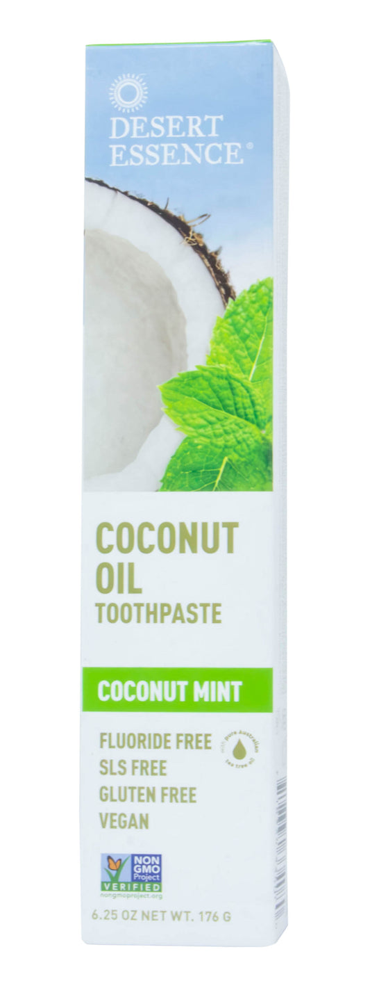 Coconut Oil Toothpaste, Coconut Mint