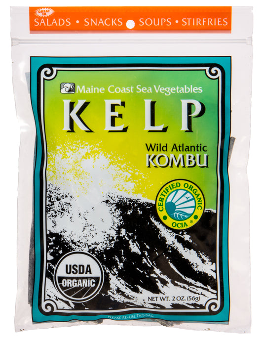 Kelp, Wild Atlantic Kombu, Whole Plant, Organic