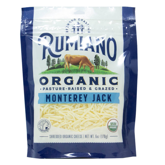 Shredded Monterey Jack, Organic