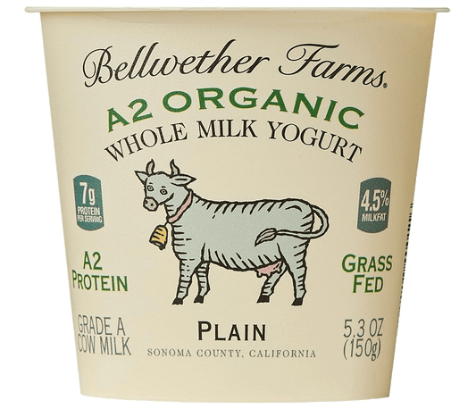 Yogurt, Whole Milk, Plain, A2 Organic
