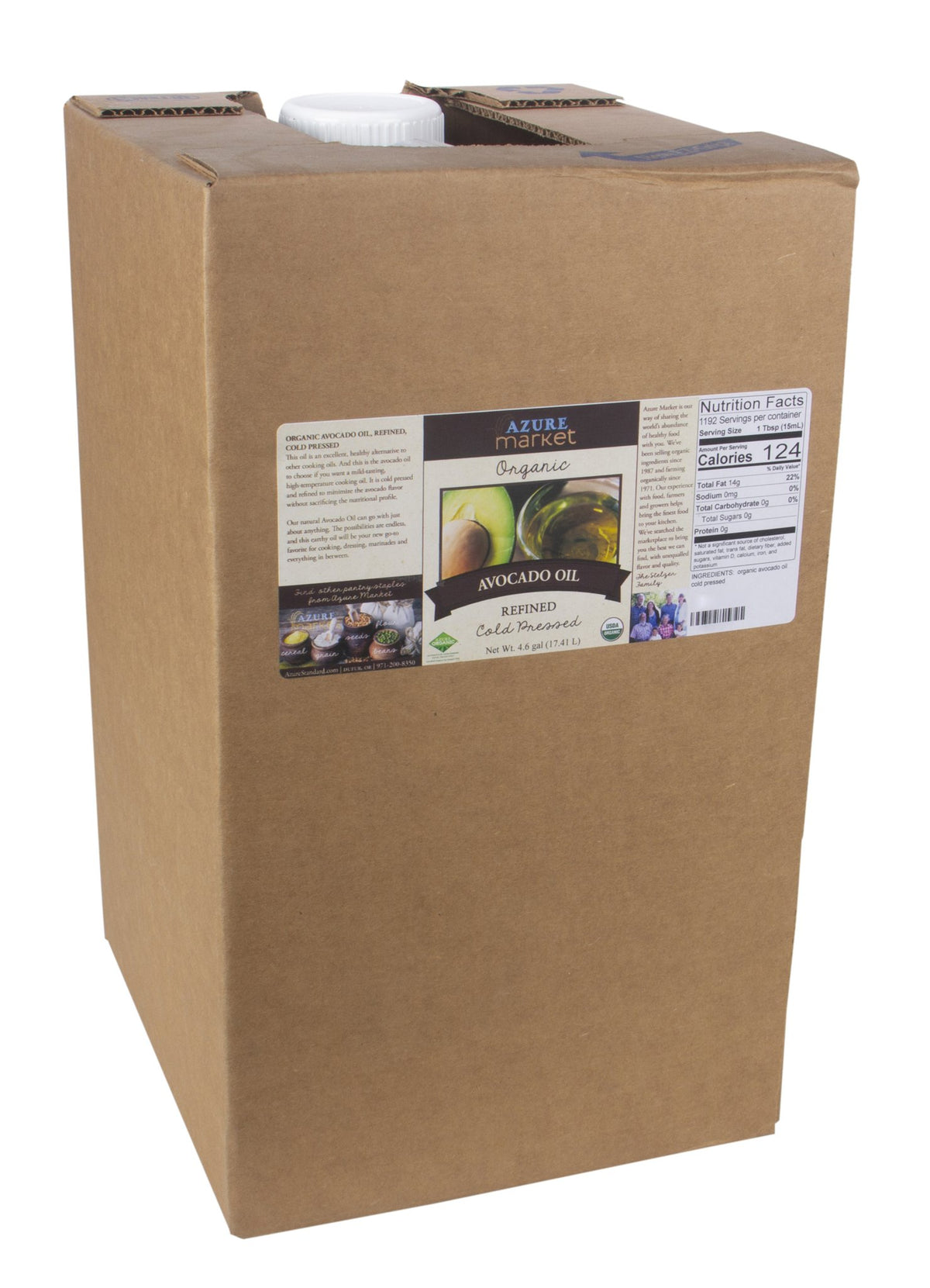Avocado Oil, Extra Virgin, Organic