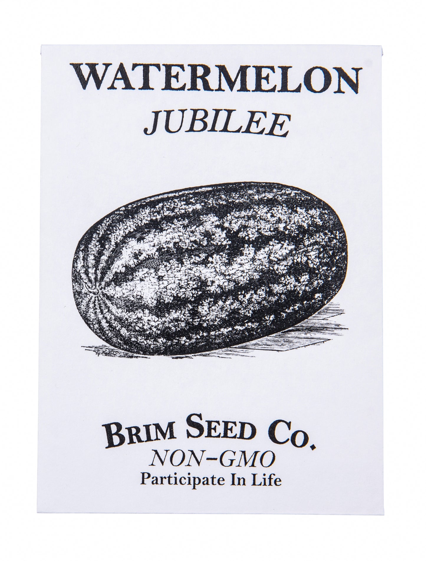 Watermelon, Jubilee Seed