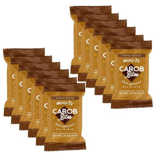 Carob Peanut Butter Mini Bites, Organic