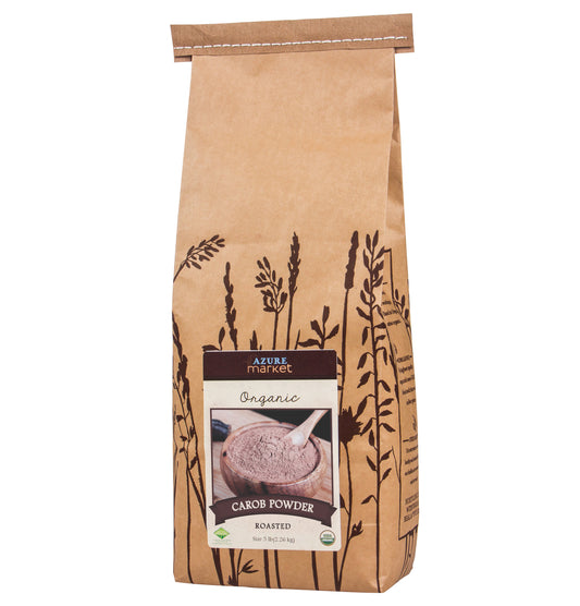 Pure Carob Powder, Roasted, Organic