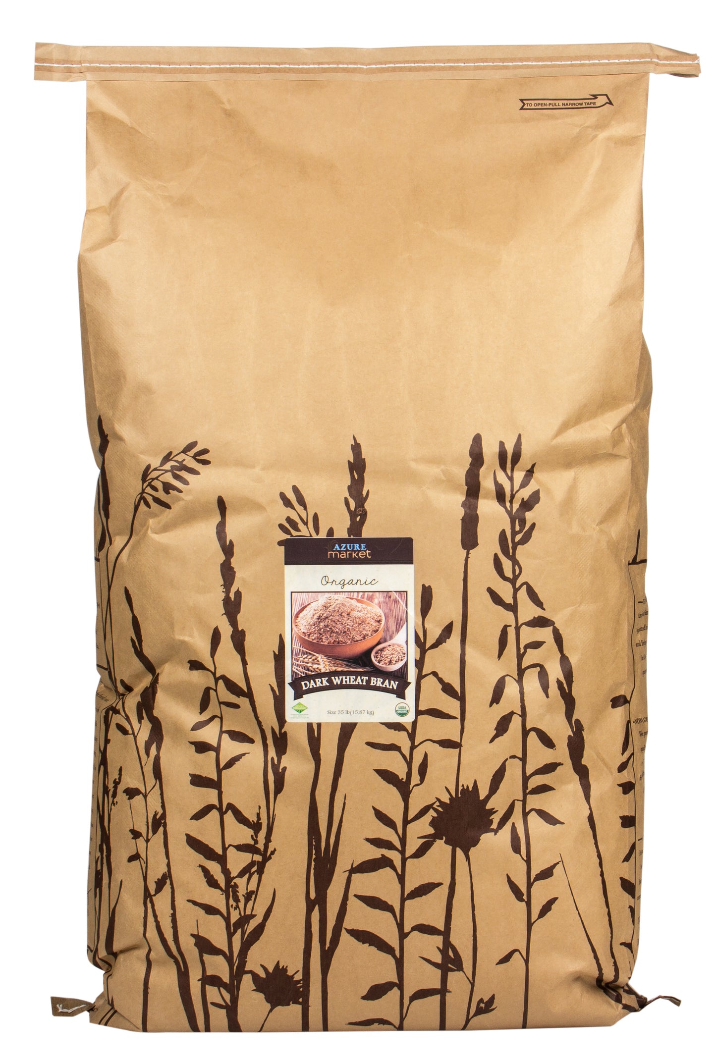 Wheat Bran, Dark, Organic